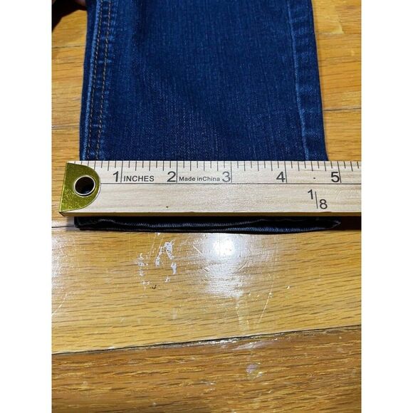 Kensie Jeans Womens 10 Effortless Ankle Blue Mid Rise Distressed Denim Festival - Picture 9 of 9